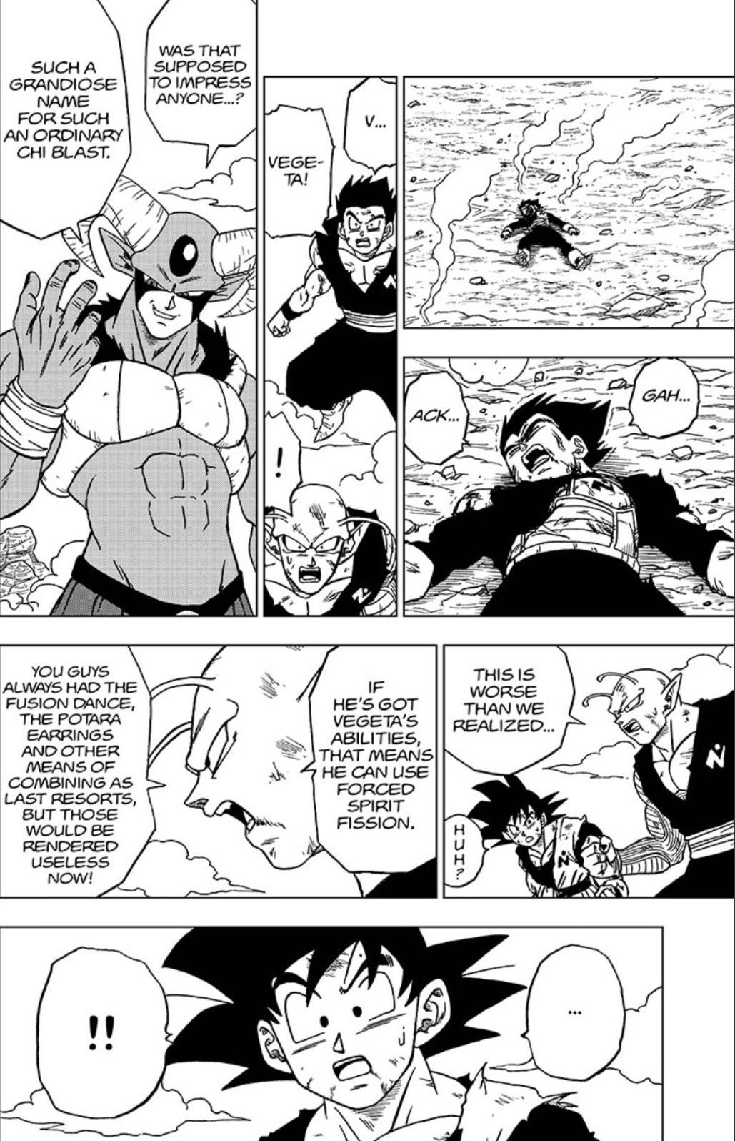 Dragon Ball Super Manga 62 Error Piccolo Spirit Fisión Reglas Fusion Dragon Ball Super Manga 62 Error Piccolo Spirit Fisión Reglas Fusion