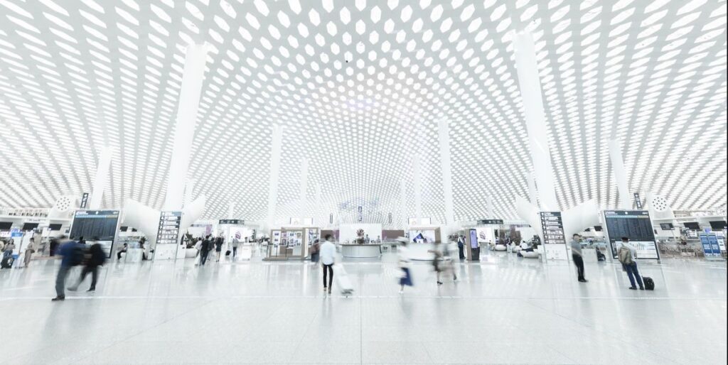 El coronavirus ha dado paso al aeropuerto del futuro