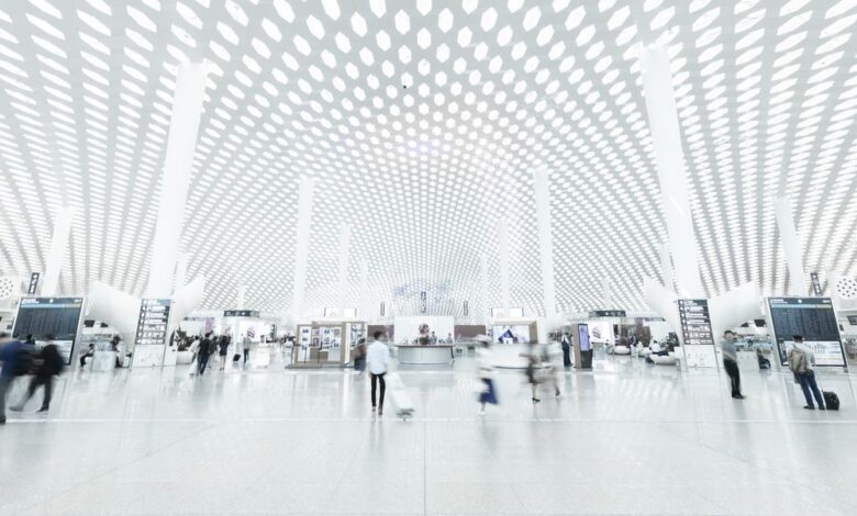 El coronavirus ha dado paso al aeropuerto del futuro