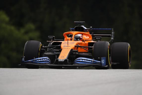 Carlos Sainz, en el GP de Austria de F1 2020