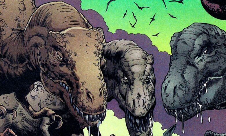 En el universo de DC, los dinosaurios fueron asesinados por [SPOILER]
