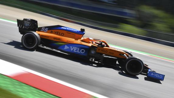 Carlos Sainz, en el GP de Estiria de F1 2020