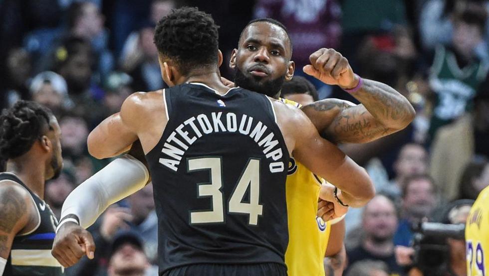 LeBron James y Giannis Antetokounmpo parten como principales candidatos al anillo con los Lakers y los Bucks.