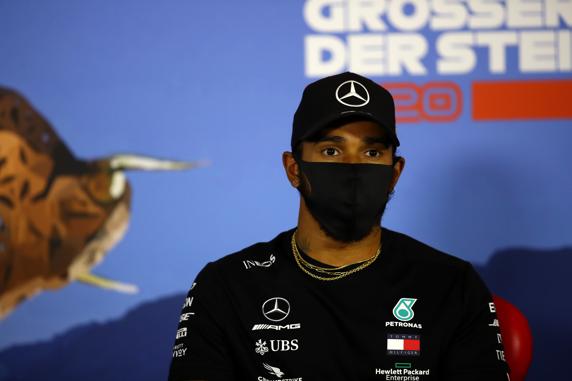 Hamilton, en el GP de Estiria de F1 2020