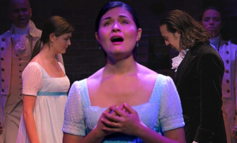 Hamilton: ¿Por qué Eliza jadea al final del musical? Screen Rant