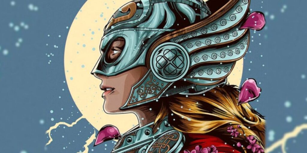 Jane Foster brilla como MIGHTY THOR en un impresionante Fan Art