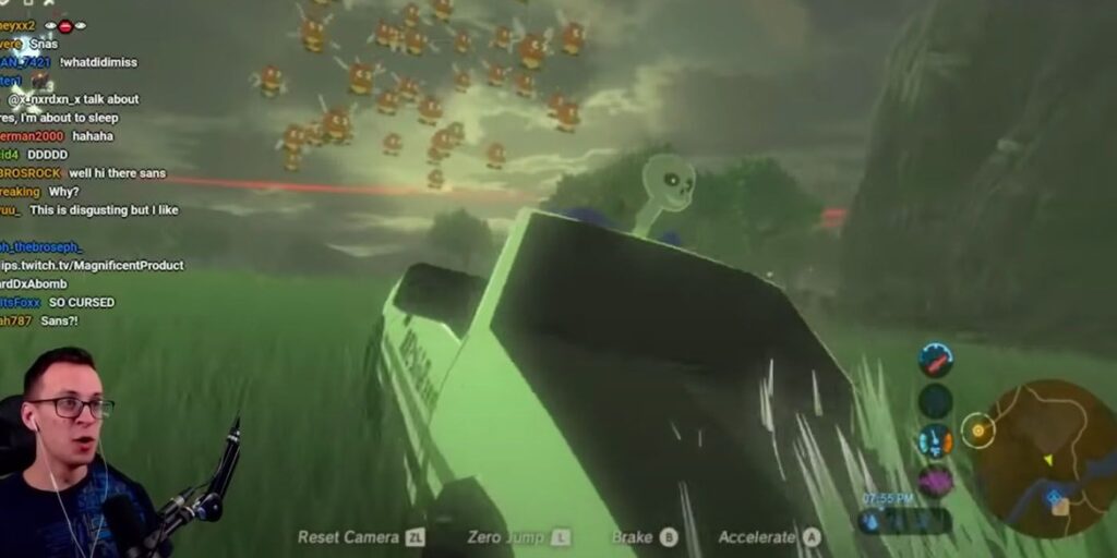 Jugar Breath Of the Wild con más de 30 modificaciones es un desastre maravillosamente horrible