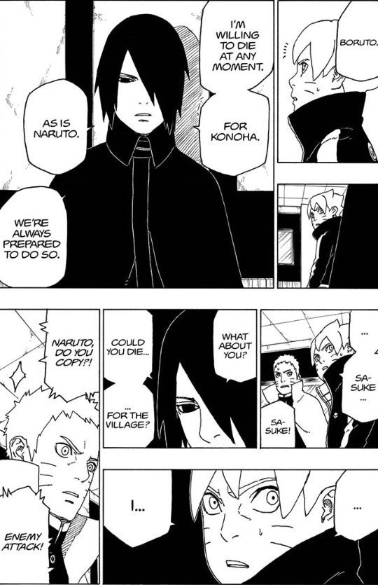Boruto Manga 48 Spoilers Naruto Sauske Death vs Isshiki