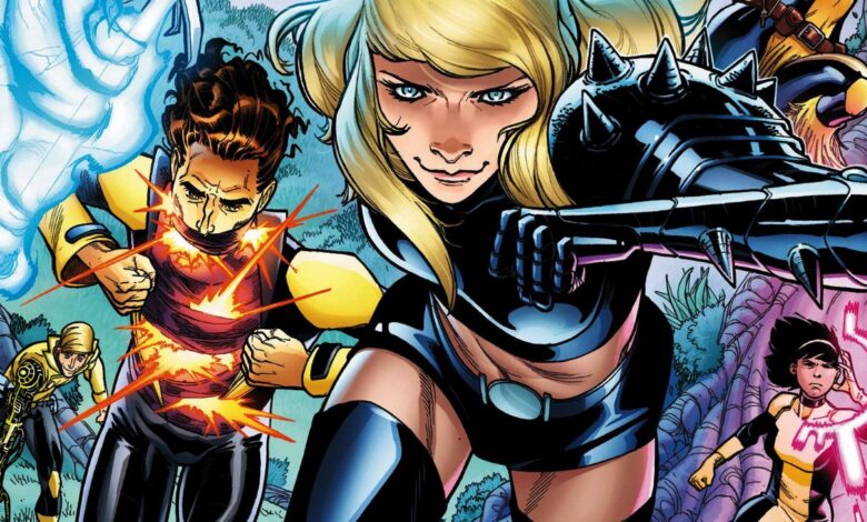 Nuevos mutantes se convierten en el equipo de Marvel Comics al final