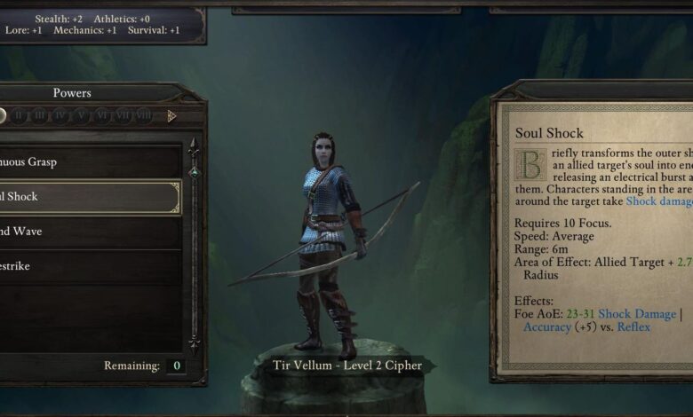 Pillars of Eternity: Cipher Character Class Guide Guide (Tips, Tricks & Strategies)
