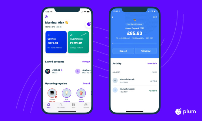 Plum recauda $ 10 millones para su aplicación de administración de dinero "inteligente"