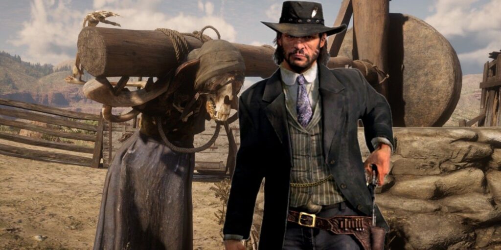 Red Dead Redemption 2 & # 039; s Donkey Lady Easter Egg Callback Explicación