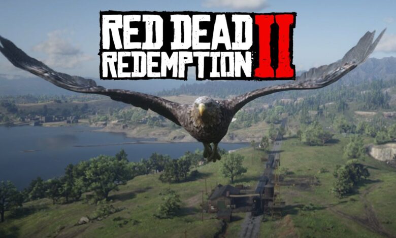 Red Dead Redemption 2 ubicaciones mostradas en vista de arriba hacia abajo por fan