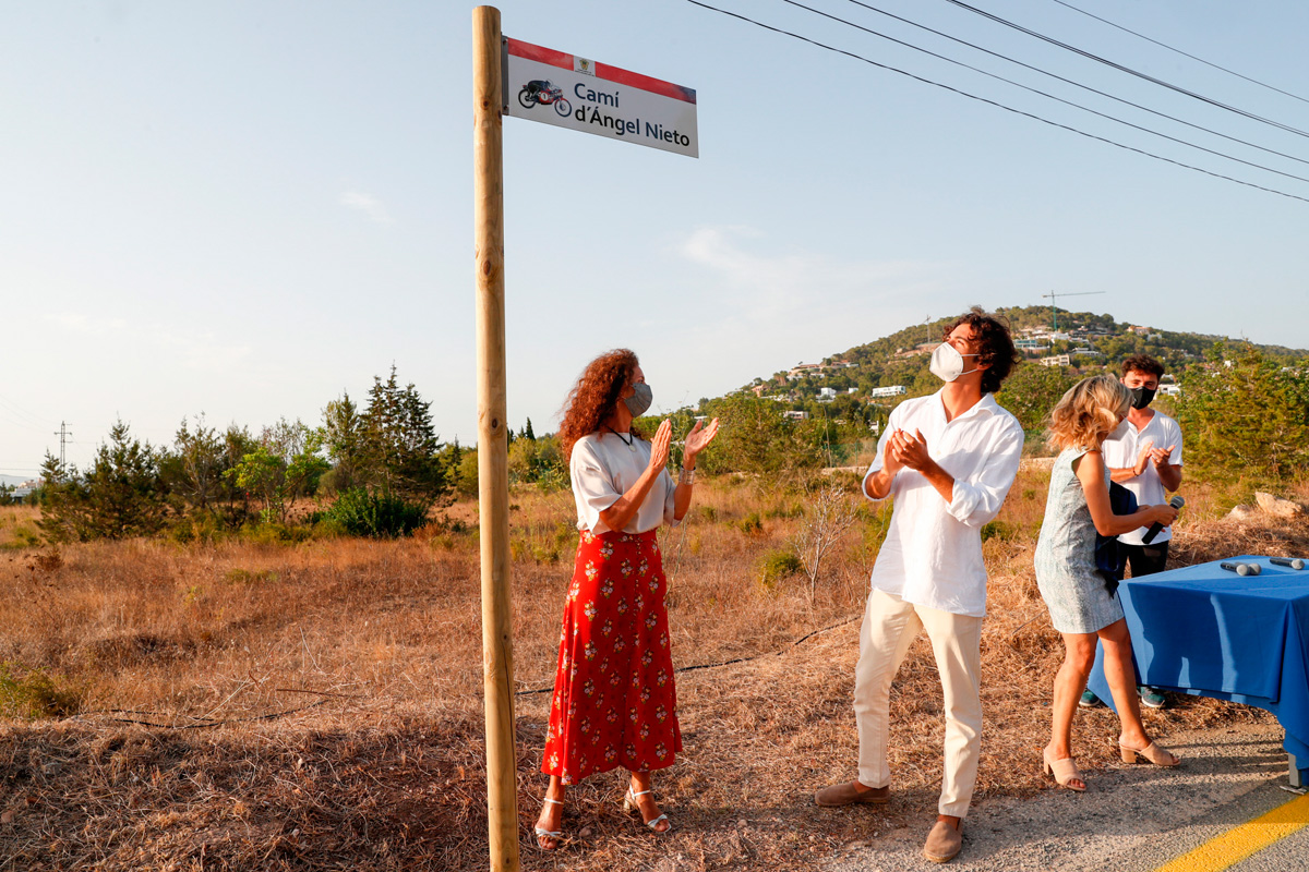 Sonia Ferrer y Pablo Nieto, se estrenan como pareja sorpresa del verano en el homenaje Ángel Nieto