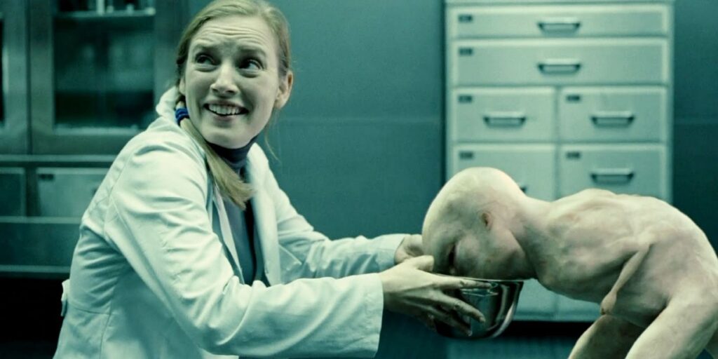 Splice: por qué la película de terror de ciencia ficción tardó tanto en hacerse