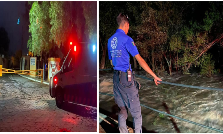 Sube nivel del cauce del Río San Juan, cierran vialidades para evitar accidentes