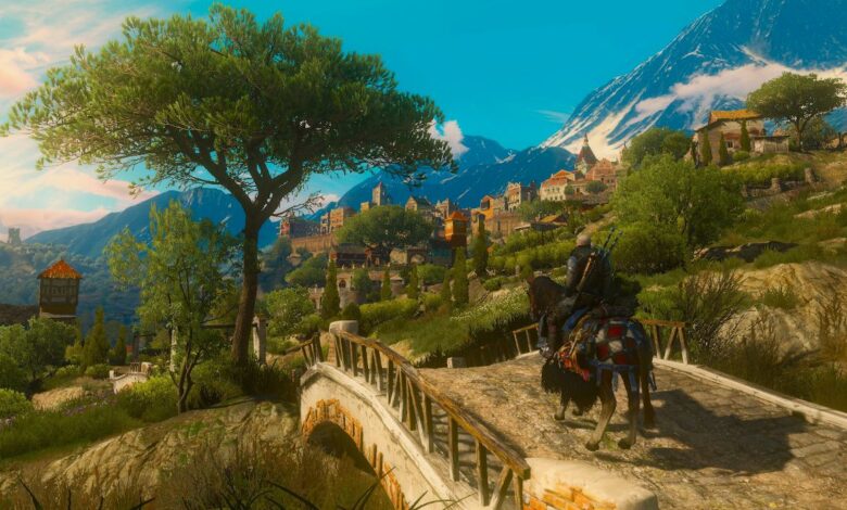 Una de las ubicaciones más bellas de The Witcher 3 programada en cinta de correr
