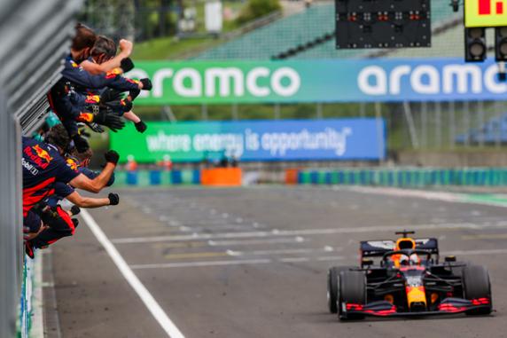 Verstappen, segundo en el GP de Hungría de F1 2020