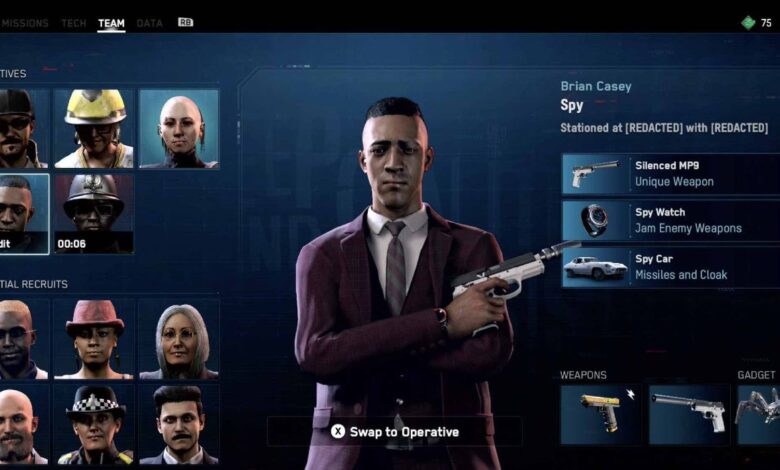 Watch Dogs Legion Filtradas Capturas de pantalla Muestran personajes de espías, oficiales de policía y gamberros