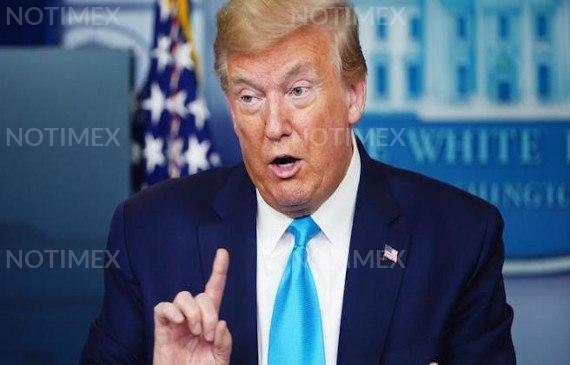 Descarta Trump desmantelar o desfinanciar a la policía