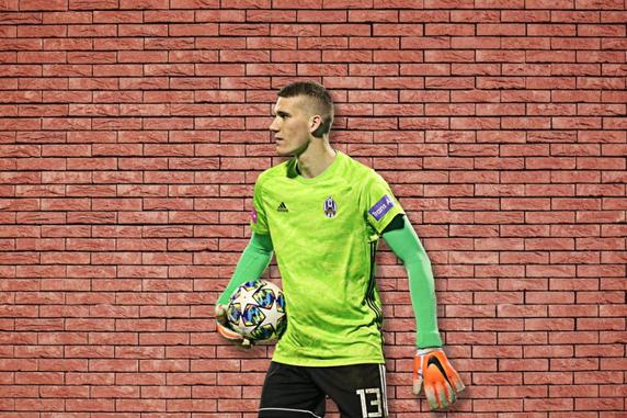 El joven y prometedor portero Ivo Grbic.