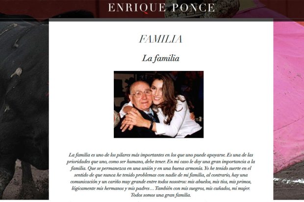 Enrique Ponce, Paloma Cuevas