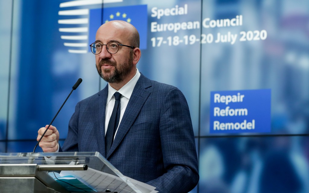 UE alcanza acuerdo de recuperación por 750 mil millones de euros