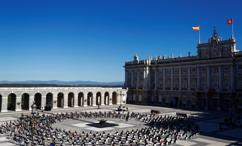 Así fue el homenaje a víctimas del Covid-19 en España