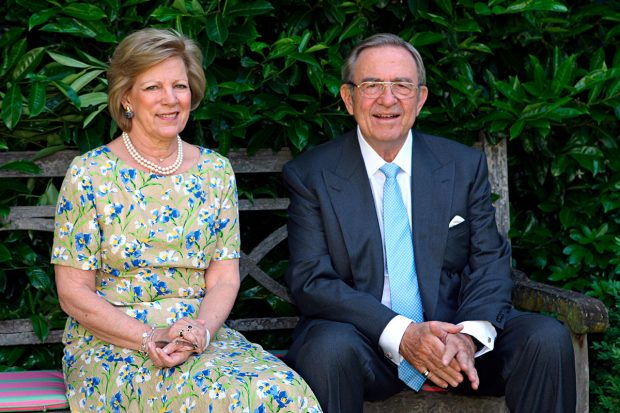 Constantino y Ana María de Grecia