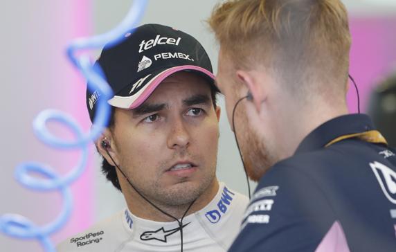 'Checo' Pérez está a la espera del resultado del PCR en Silverstone