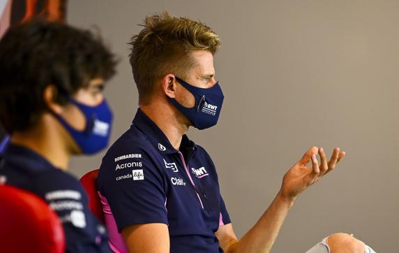 Nico Hülkenberg, en el GP del 70 aniversario de F1