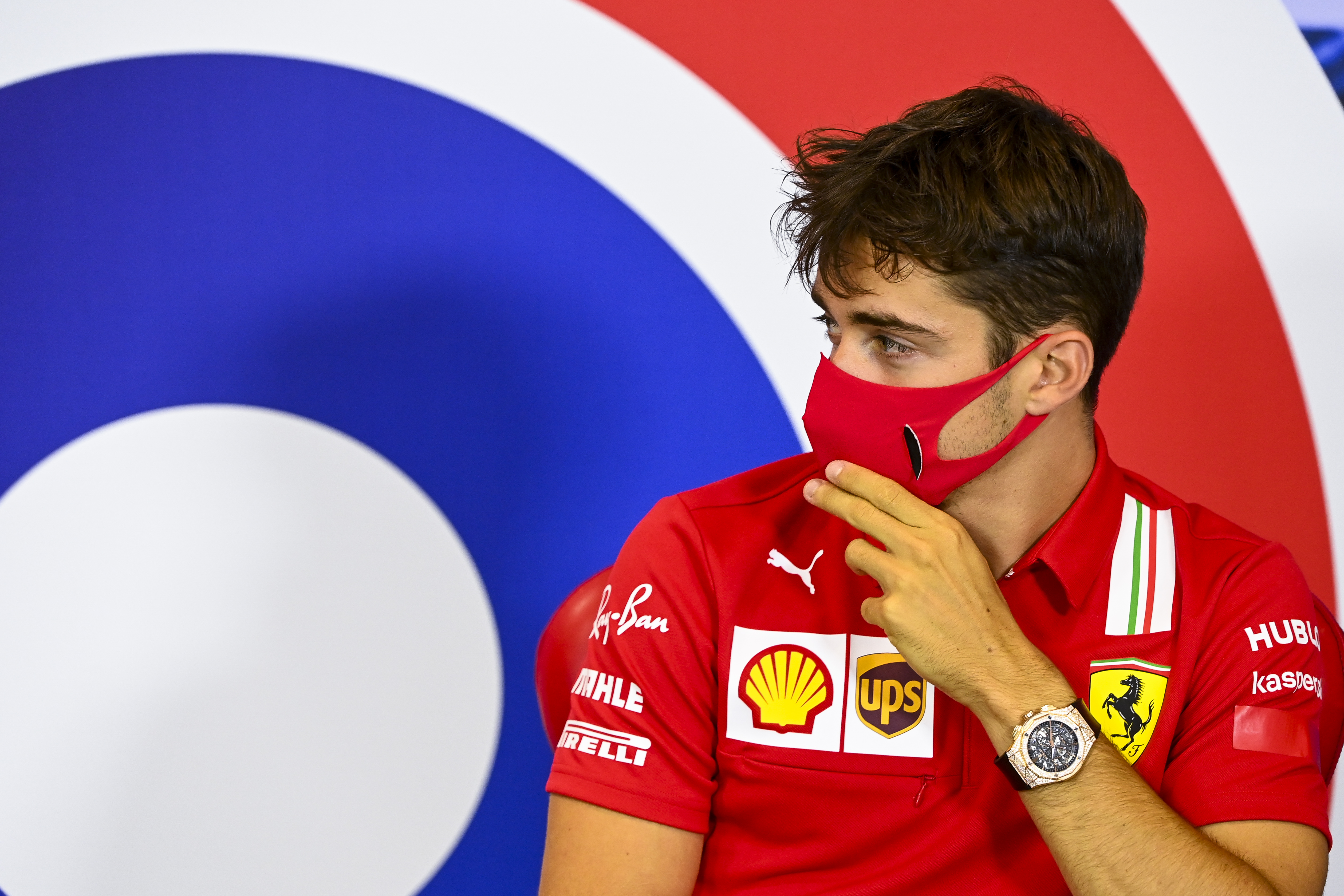 Charles Leclerc, en el GP del 70 aniversario de la F1