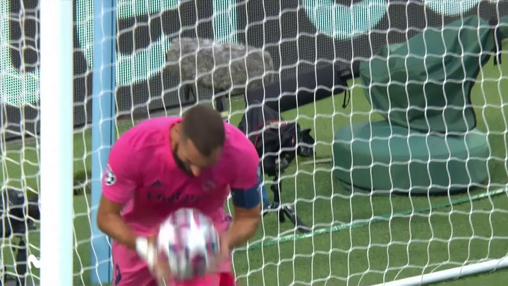 Champions League Manchester City-Real Madrid. Gol de Benzema (1-1) Champions League Manchester City-Real Madrid. Gol de Benzema (1-1)