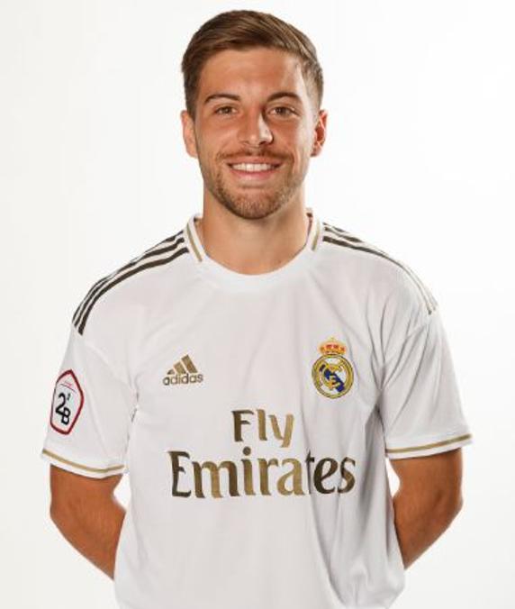 Franchu, jugador del Castilla