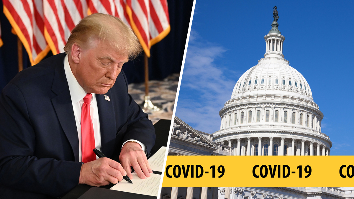 Ayuda por coronavirus: cómo te impactan cada una de las medidas firmadas por Trump