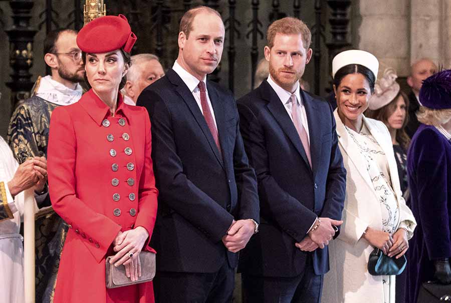 Guillermo y Kate y Harry y Meghan han sido, durante mucho tiempo, inseparables / GTRES