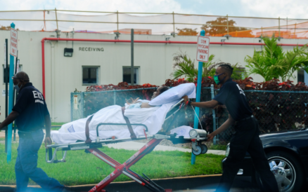 Reportan récord de muertes por Covid-19 tres estados del sur de EU