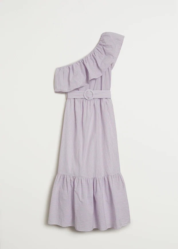 Este es el vestido de Mango más favorecedor de Paula Echevarría y está de rebajas