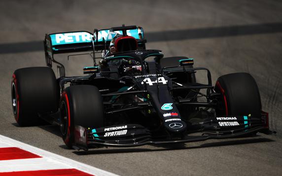 Lewis Hamilton, el más rápido de los segundos entrenamientos del GP de España de F1 2020