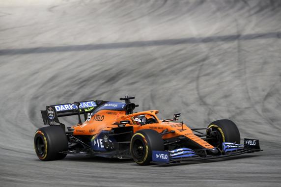 Carlos Sainz, en el GP de España de F1 2020