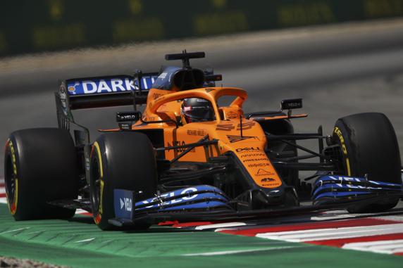 Sainz, en el GP de España de F1 2020