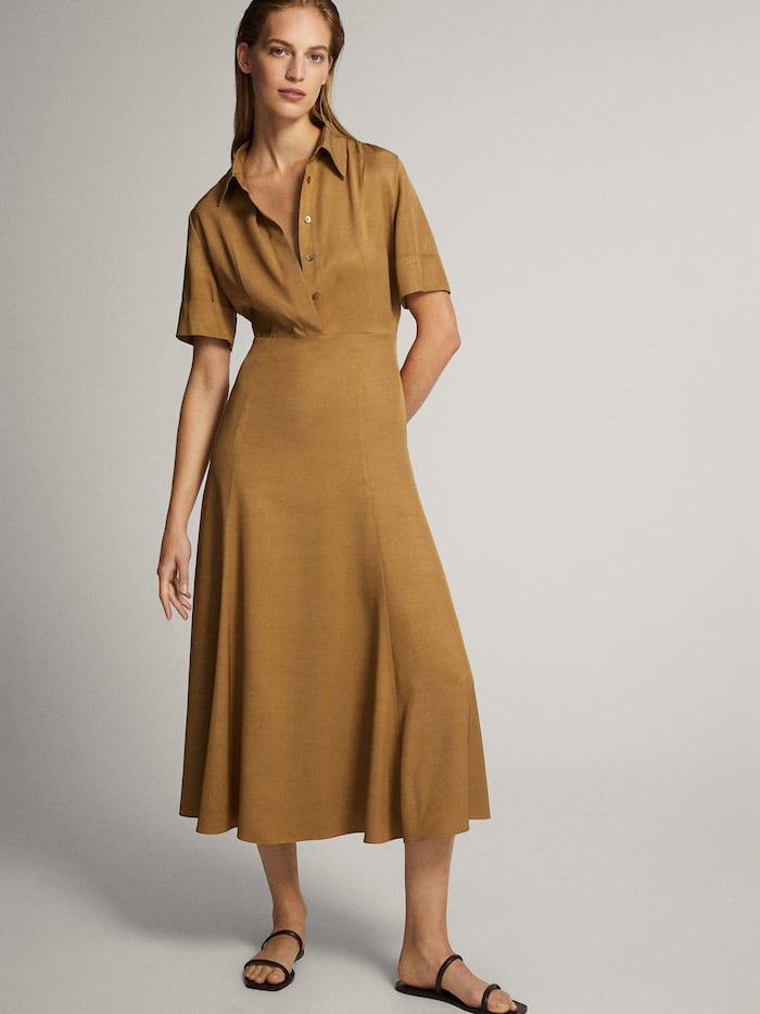 Estos son los vestidos de las rebajas de Massimo Dutti que podrás lucir todo el año