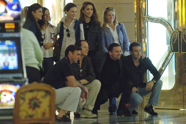 Enrique Ponce, Paloma Cuevas, Genoveva Casanova, Pedja Mijatovic, Konstantin de Bulgaria, María García de la Rasilla