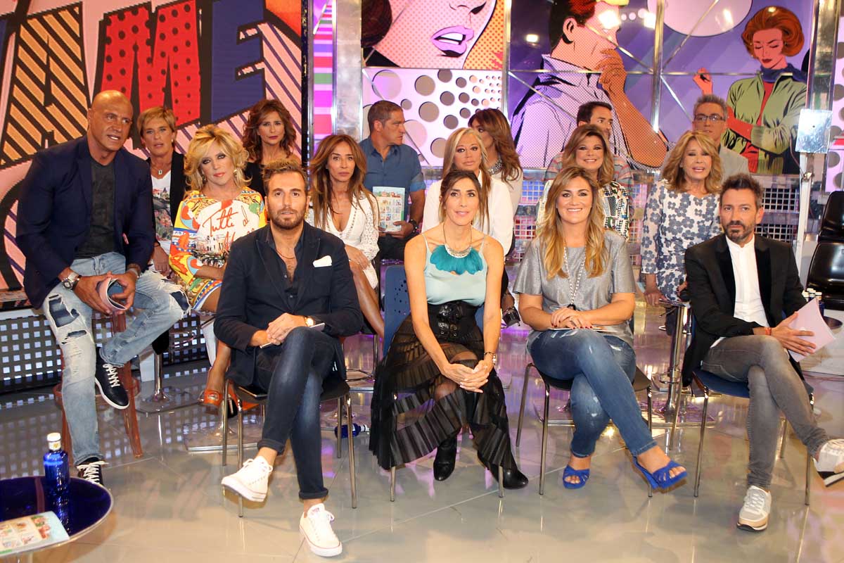 El equipo de 'Sálvame' ha variado a lo largo de los años que el programa lleva en emisión / GTRES