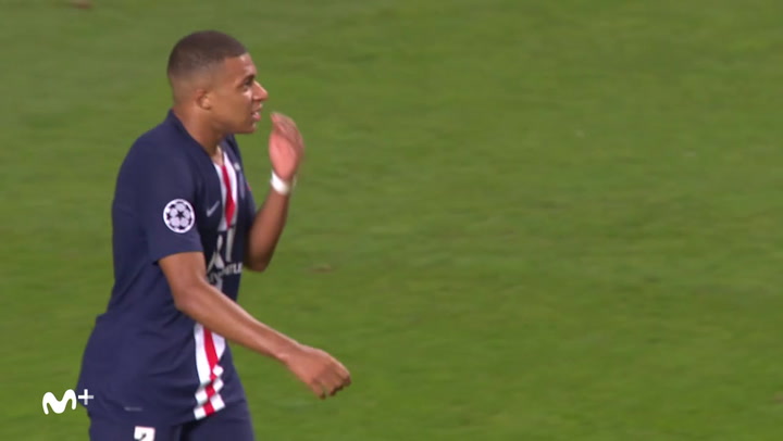 Champions League: RB Leipzig - PSG. Neymar falla una ocasión tras una gran galopada de Mbappé