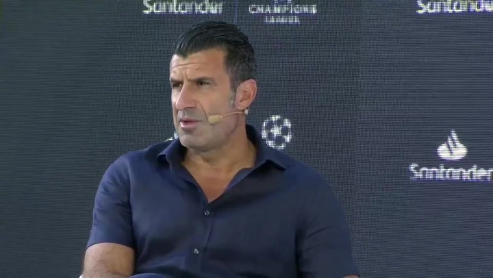 Figo: “Difícil que ahora salga un club para fichar a Messi, una locura” Figo: “Difícil que ahora salga un club para fichar a Messi, una locura”