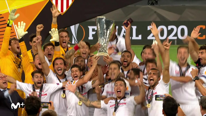 El Sevilla, campeón de la Europa League por sexta vez