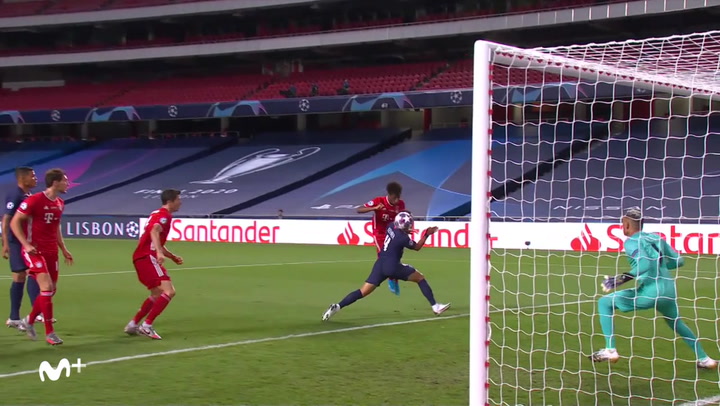 Champions League: PSG - Bayern Munich (Final). Gol de Kingsley Coman (0-1) en el 59 Champions League: PSG - Bayern Munich (Final). Gol de Kingsley Coman (0-1) en el 59