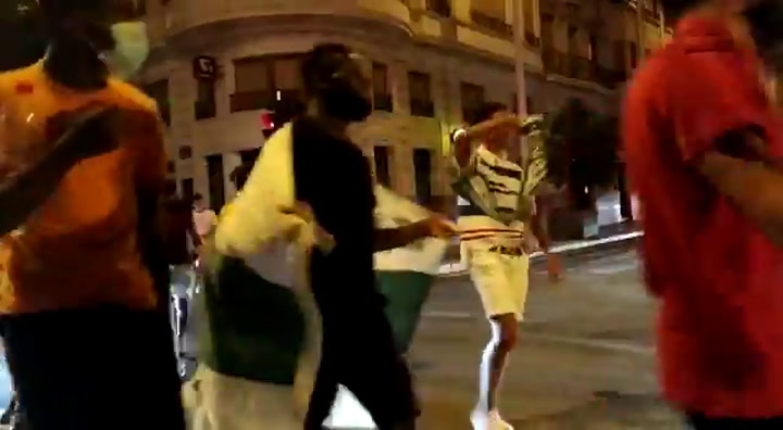 La afición del Elche celebró el ascenso