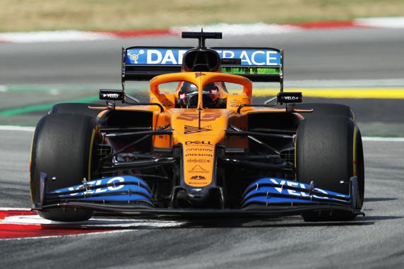 Sainz, en su McLaren